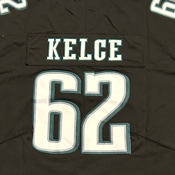 Philadelphia Eagles Jason Kelce Black Jersey Size XXL - Picture 4 of 4